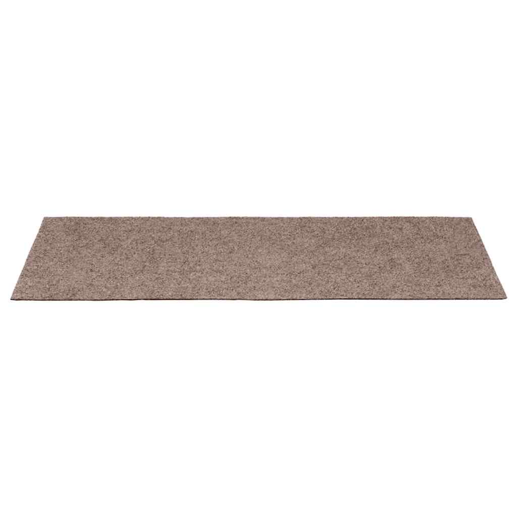 Stufenmatten Selbstklebend 20 Stk. 65x21x4 cm Creme Rechteckiger Rand