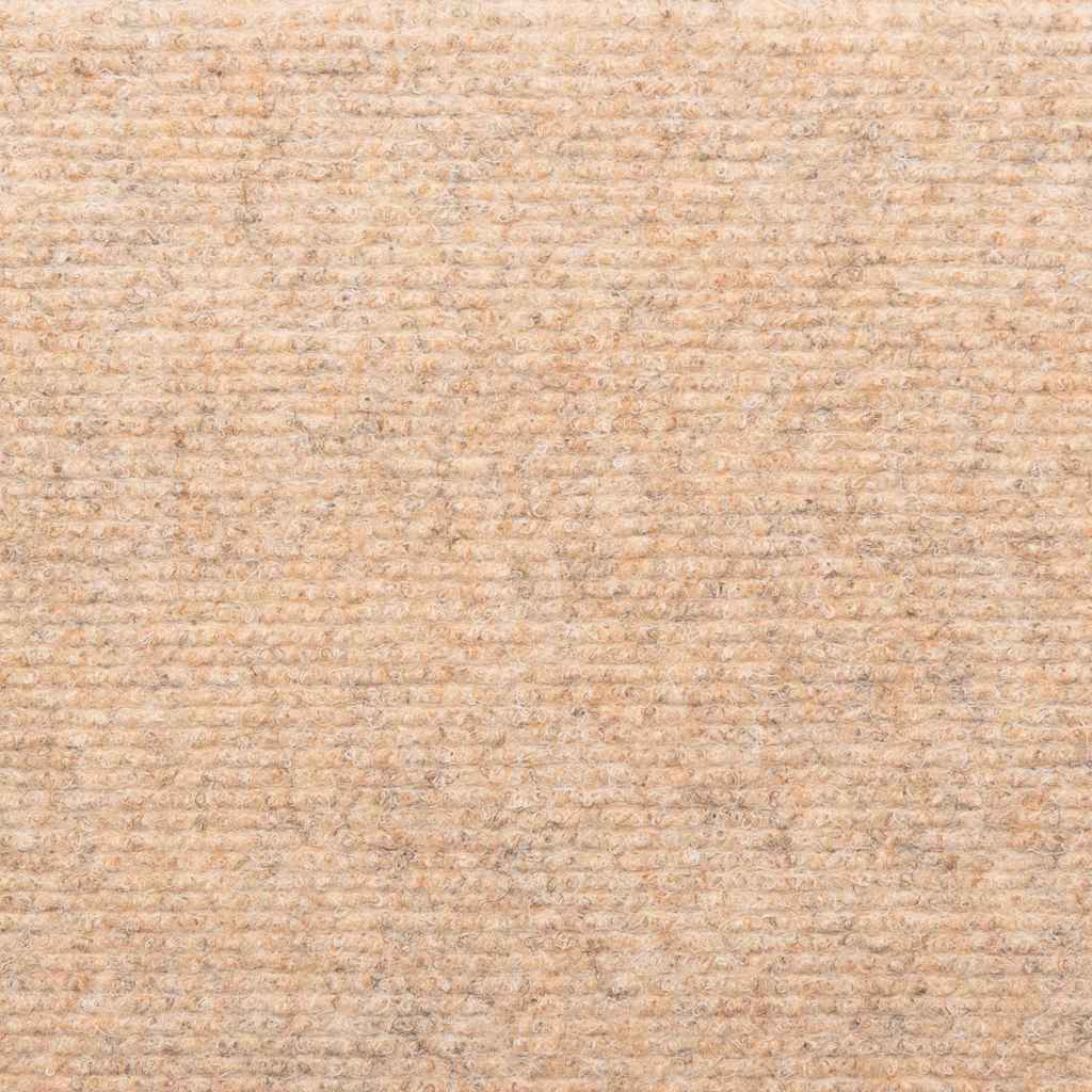 Stufenmatten Selbstklebend 20 Stk. 65x21x4 cm Creme Rechteckiger Rand