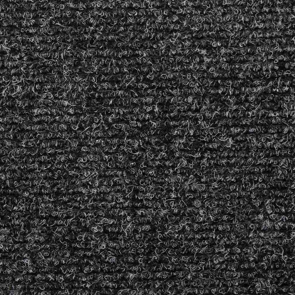 Stufenmatten Selbstklebend 20 Stk. 65x21x4 cm Grau Rechteckiger Rand