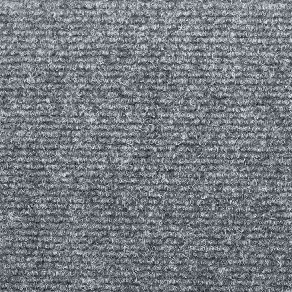 Stufenmatten Selbstklebend 20 Stk. 65x21x4 cm Hellgrau Rechteckiger Rand