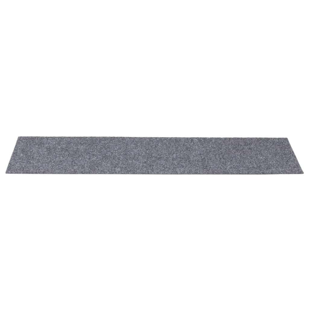Stufenmatten Selbstklebend 30 Stk. 76x20 cm Hellgrau Rechteckig