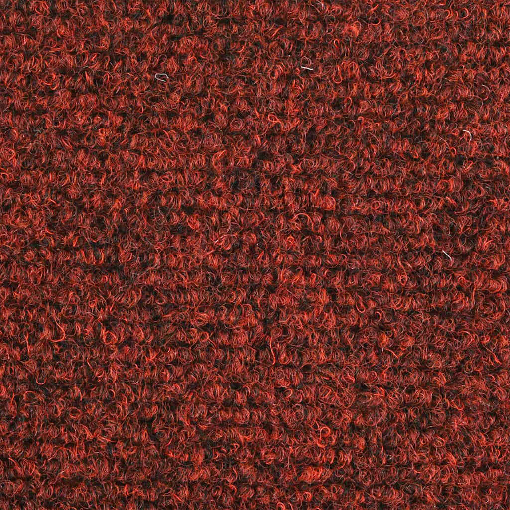 Stufenmatten Selbstklebend 30 Stk. 76x20 cm Bordeauxrot Rechteckig