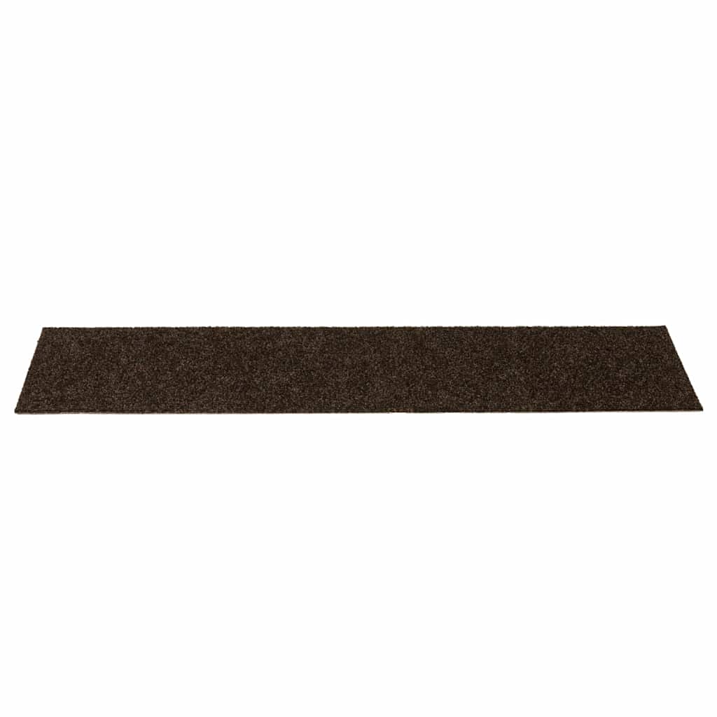 Stufenmatten Selbstklebend 30 Stk. 76x20 cm Braun Rechteckig