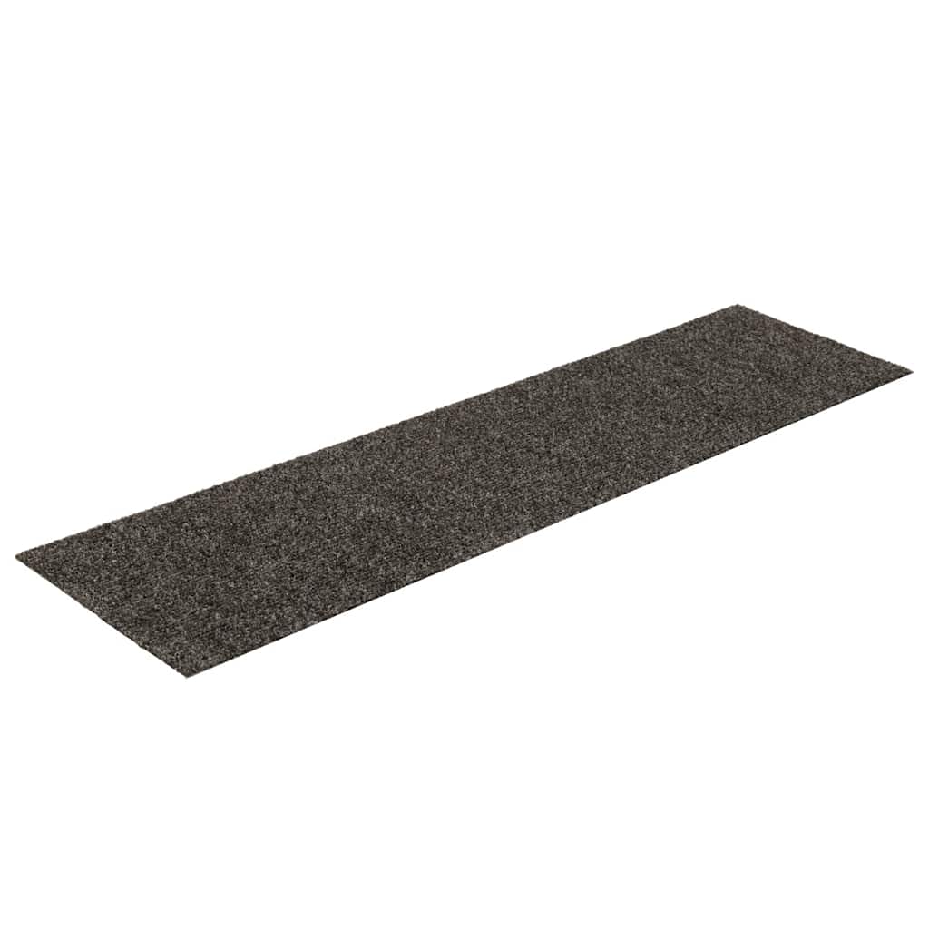 Stufenmatten Selbstklebend 30 Stk. 76x20 cm Anthrazit Rechteckig