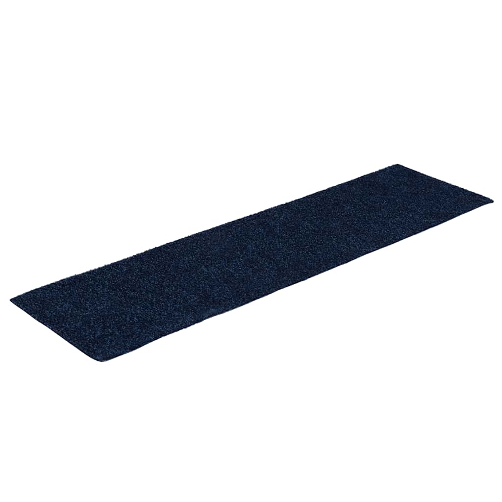 Stufenmatten Selbstklebend 30 Stk. 76x20 cm Marineblau Rechteckig