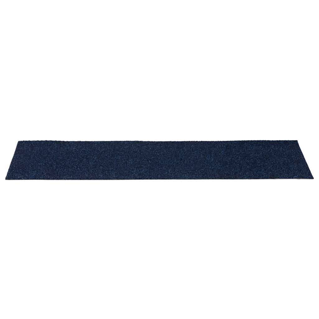 Stufenmatten Selbstklebend 30 Stk. 76x20 cm Marineblau Rechteckig