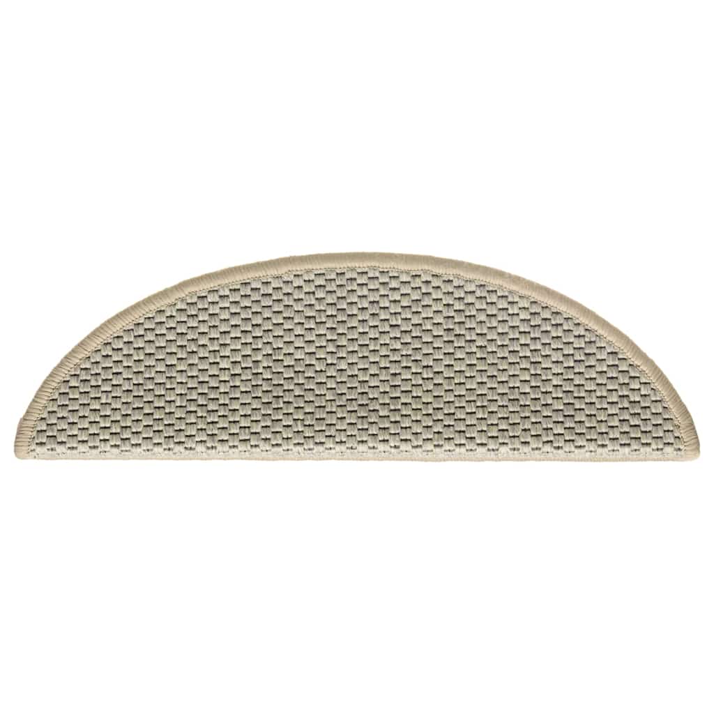 Stufenmatten Selbstklebend Sisal-Optik 30Stk. 56x17x3cm
