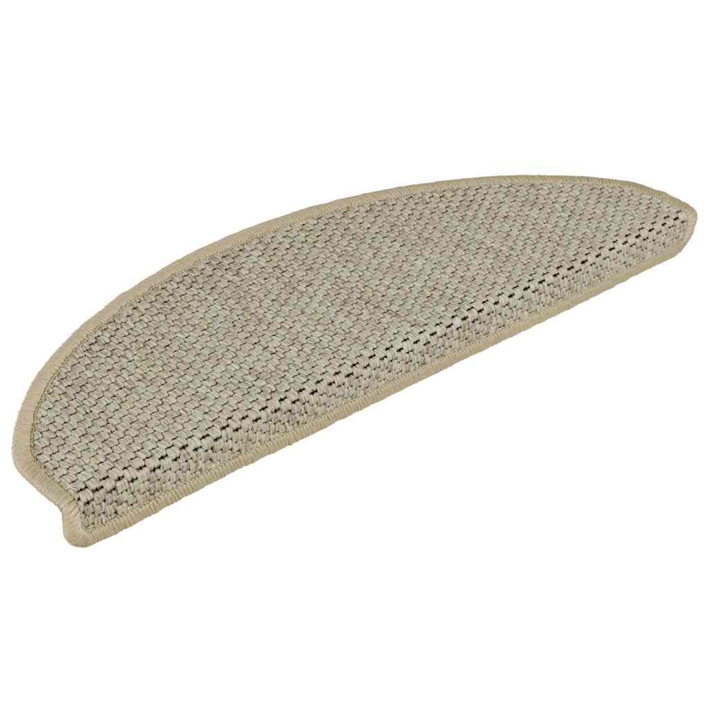 Stufenmatten Selbstklebend Sisal-Optik 30Stk 65x21x4cm Hellgrün