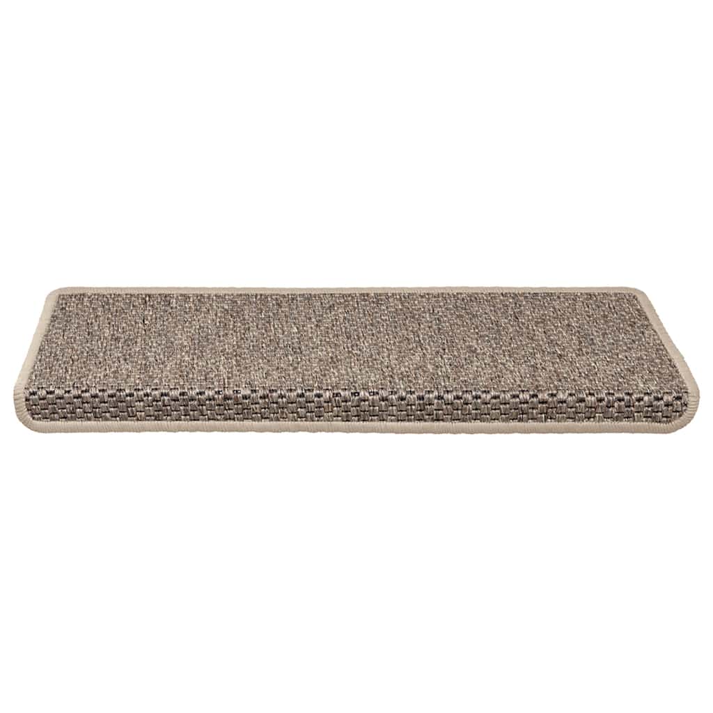 Stufenmatten Selbstklebend Sisal-Optik 30 Stk. 65x21x4cm
