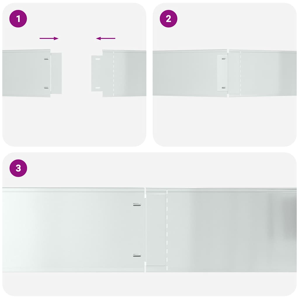 Rasenkanten 30 pcs Silber 100 x 25 cm Verzinkter Stahl