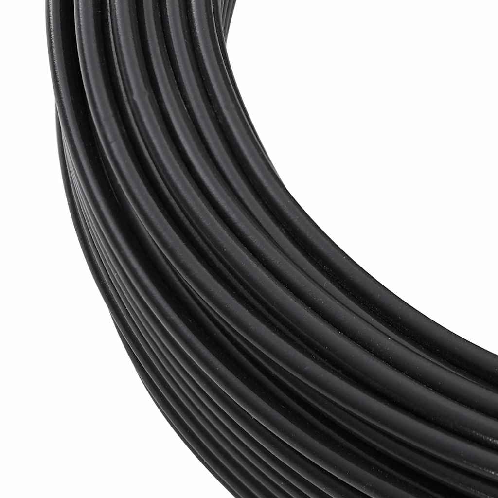 Zaunbindedraht Anthrazit 25 m PVC-beschichteter Stahl