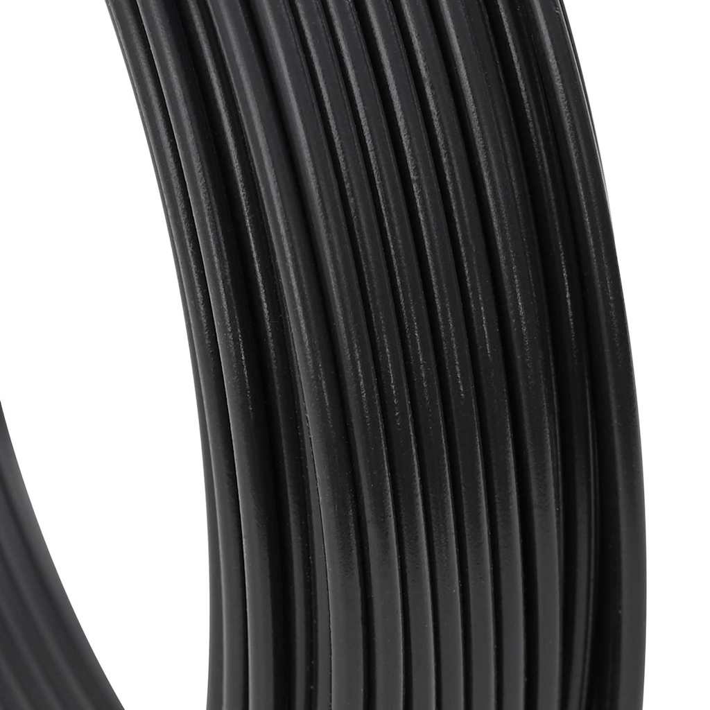 Zaunbindedraht Anthrazit 25 m PVC-beschichteter Stahl