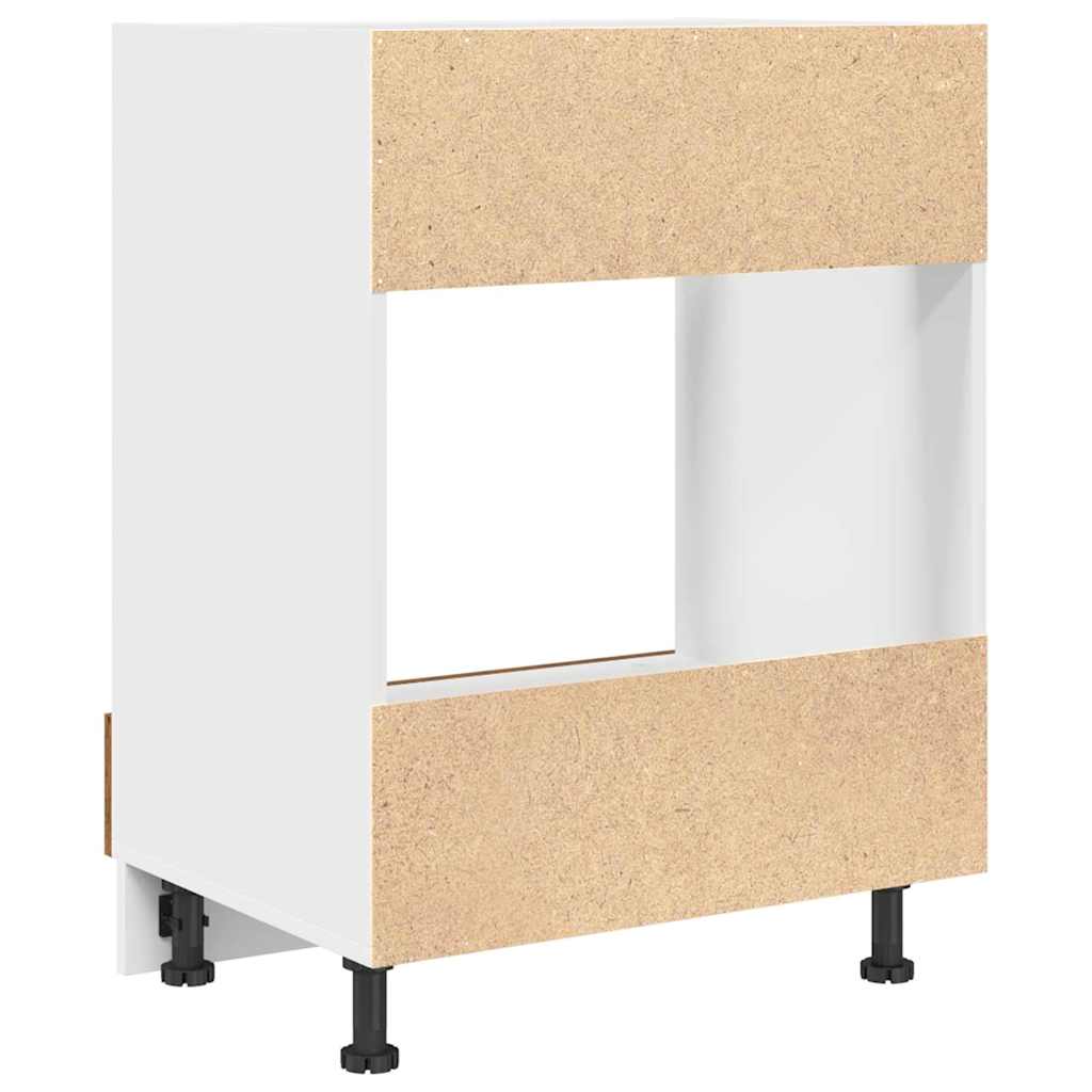 Backofen-Schrank Altholz 60 x 46 x 81.5 cm Holzwerkstoff