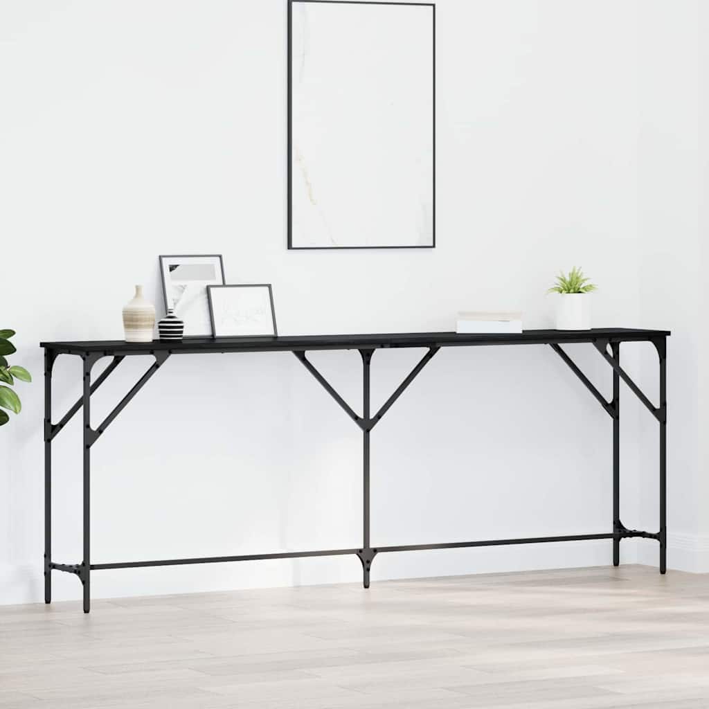 Konsolentisch Schwarze Eiche 200 x 29 x 75 cm