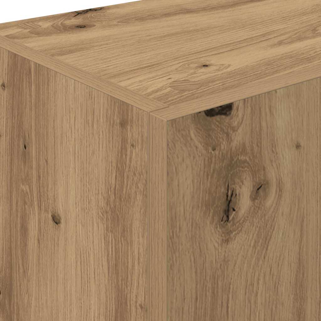 Küchenschrank mit Schubladen Eiche handwerklich Holzwerkstoff