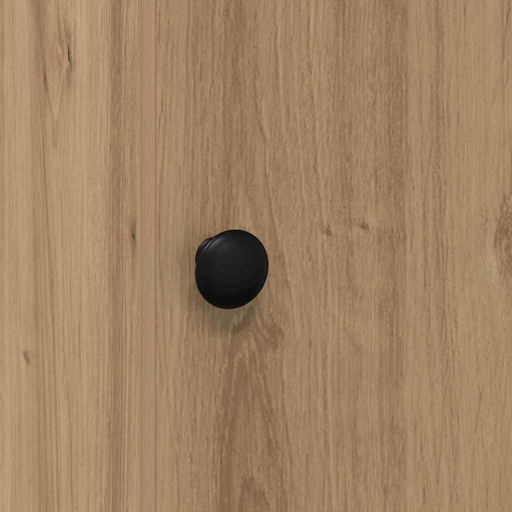 Küchenschrank mit Schubladen Eiche handwerklich Holzwerkstoff