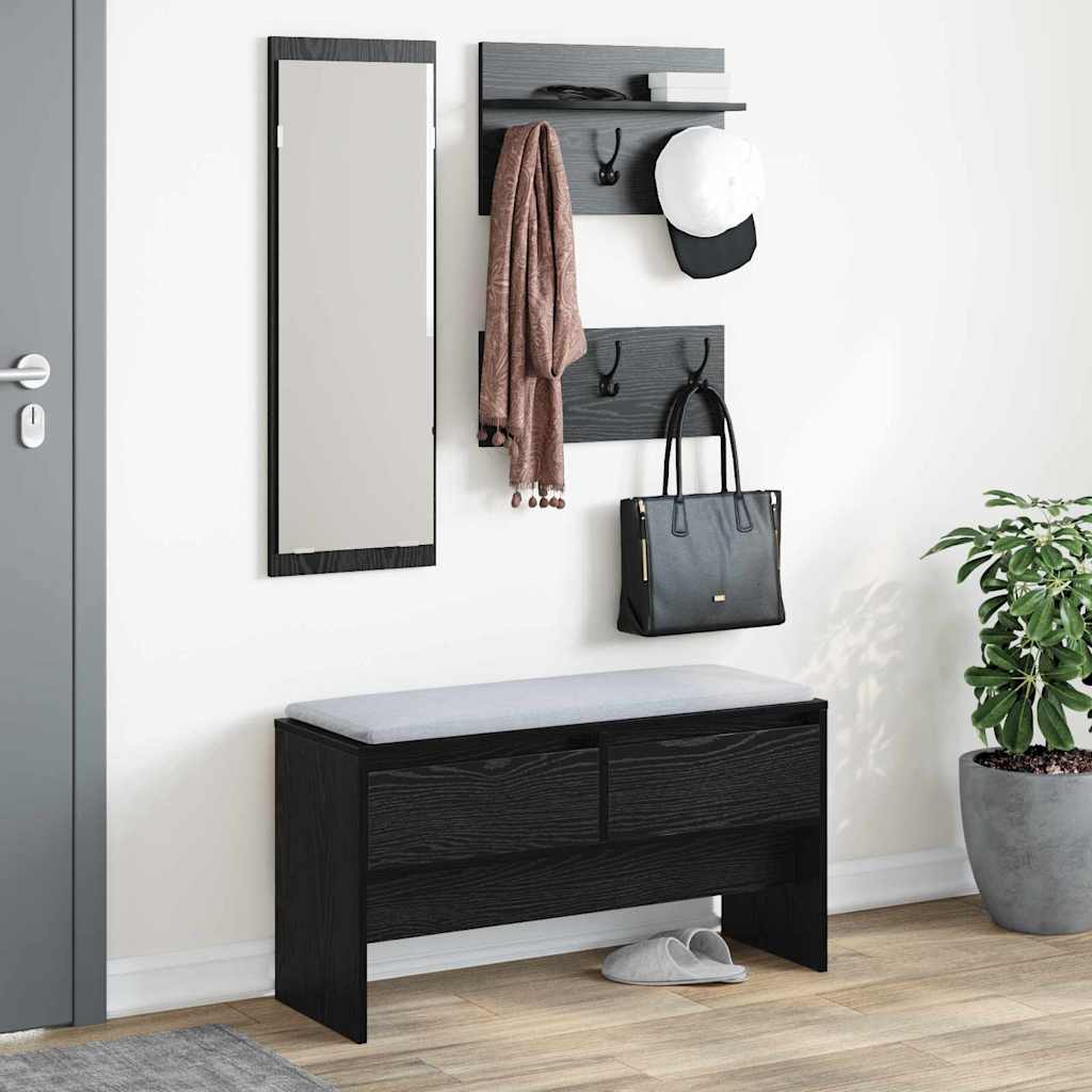 Flurmöbel-Set 4 pcs Altholz 90 x 31 x 46.5 cm Holzwerkstoff