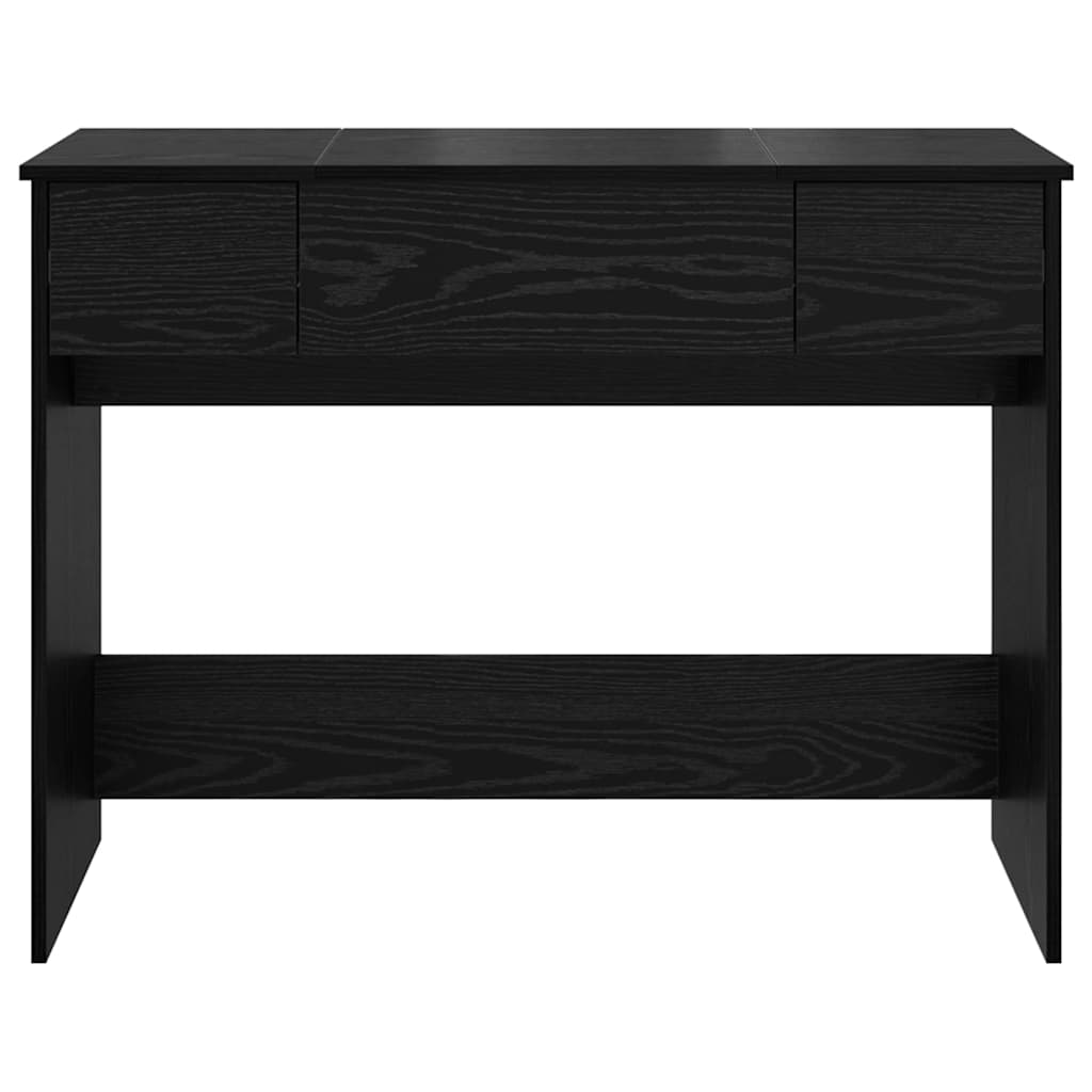 Schminktisch Schwarze Eiche 100 x 45 x 76 cm Holzwerkstoff