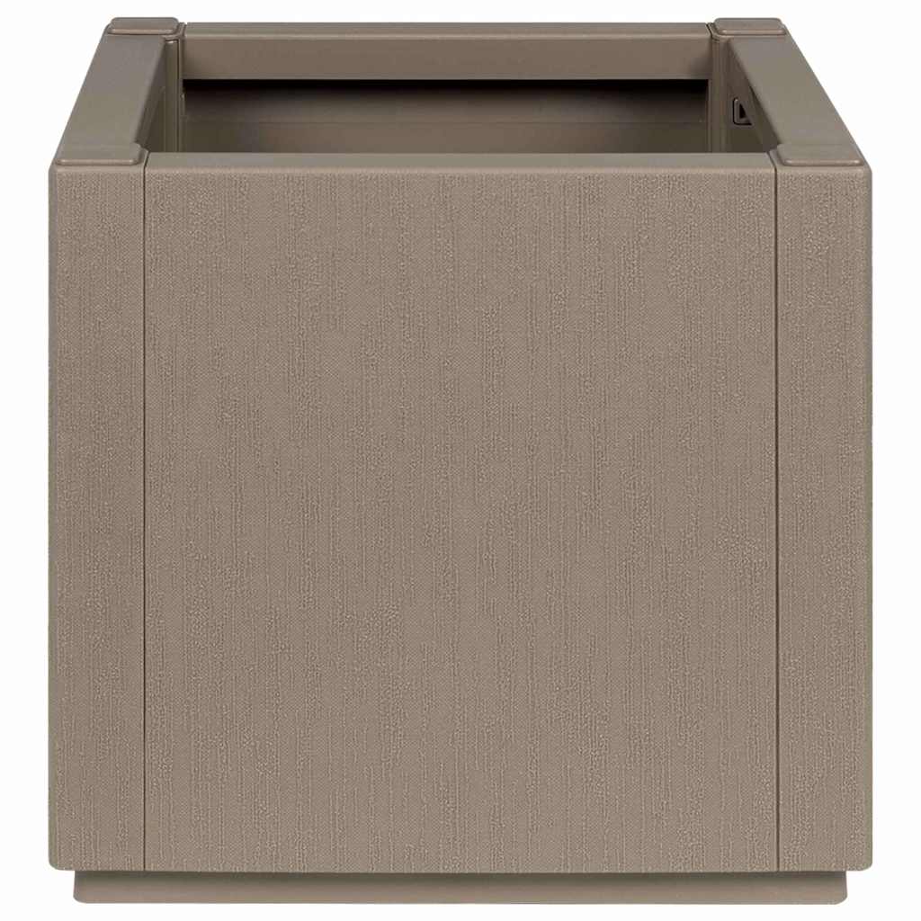 Gartenblumentopf Grau 36 x 36 x 35 cm Polypropylen