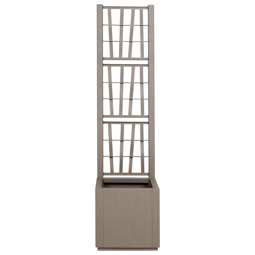 Gartenblumentopf Grau 36 x 36 x 140 cm Polypropylen