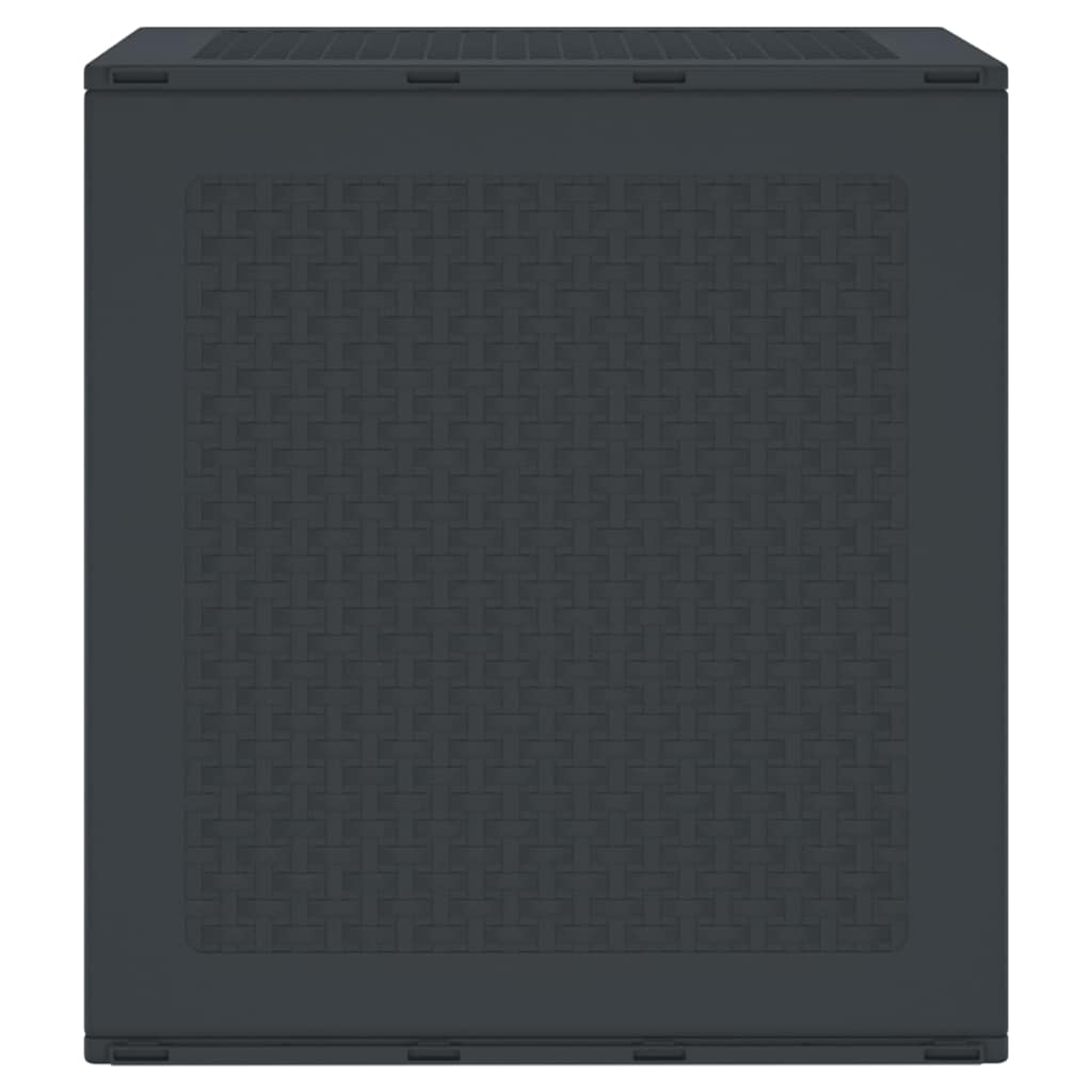 Gartenlagerbox Anthrazit 55 x 53 x 57 cm Polypropylen
