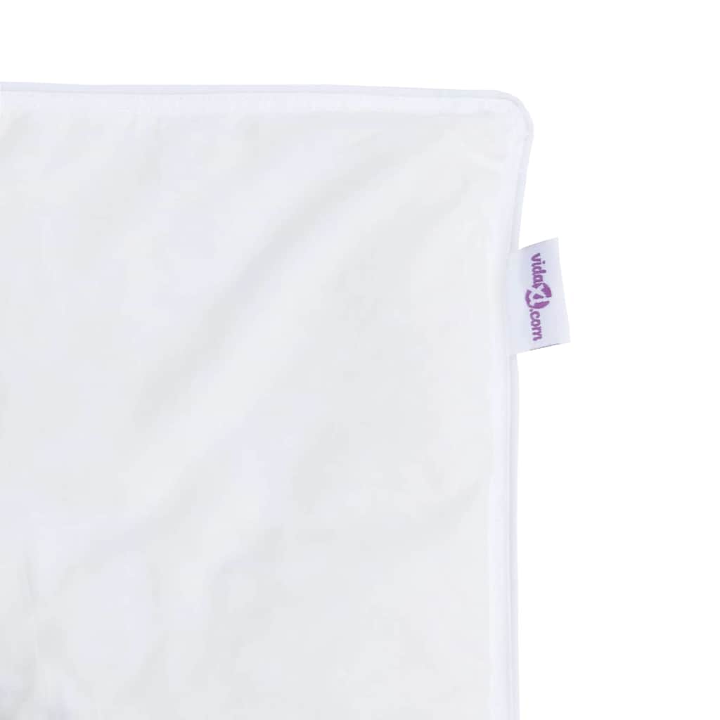 Bettdecke Sonstiges mit Kissen 2 pcs Weiß 140 x 220 cm Daunen