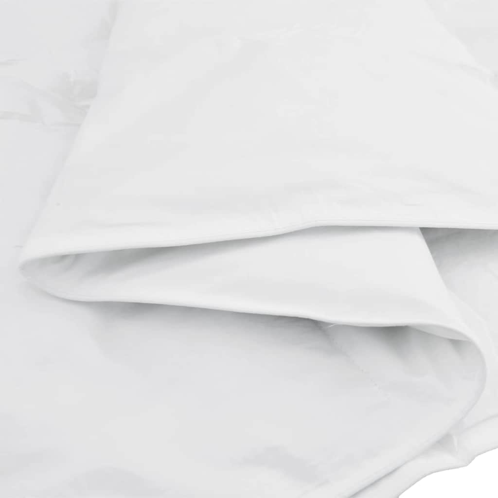 Bettdecke Sonstiges mit Kissen 2 pcs Weiß 140 x 220 cm Daunen