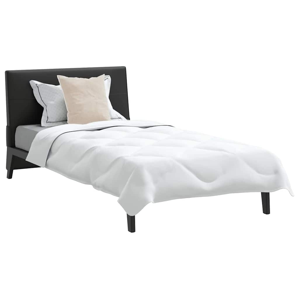 Steppbett mit Kissen 2 pcs Weiß 135 x 200 cm Mikrofaser