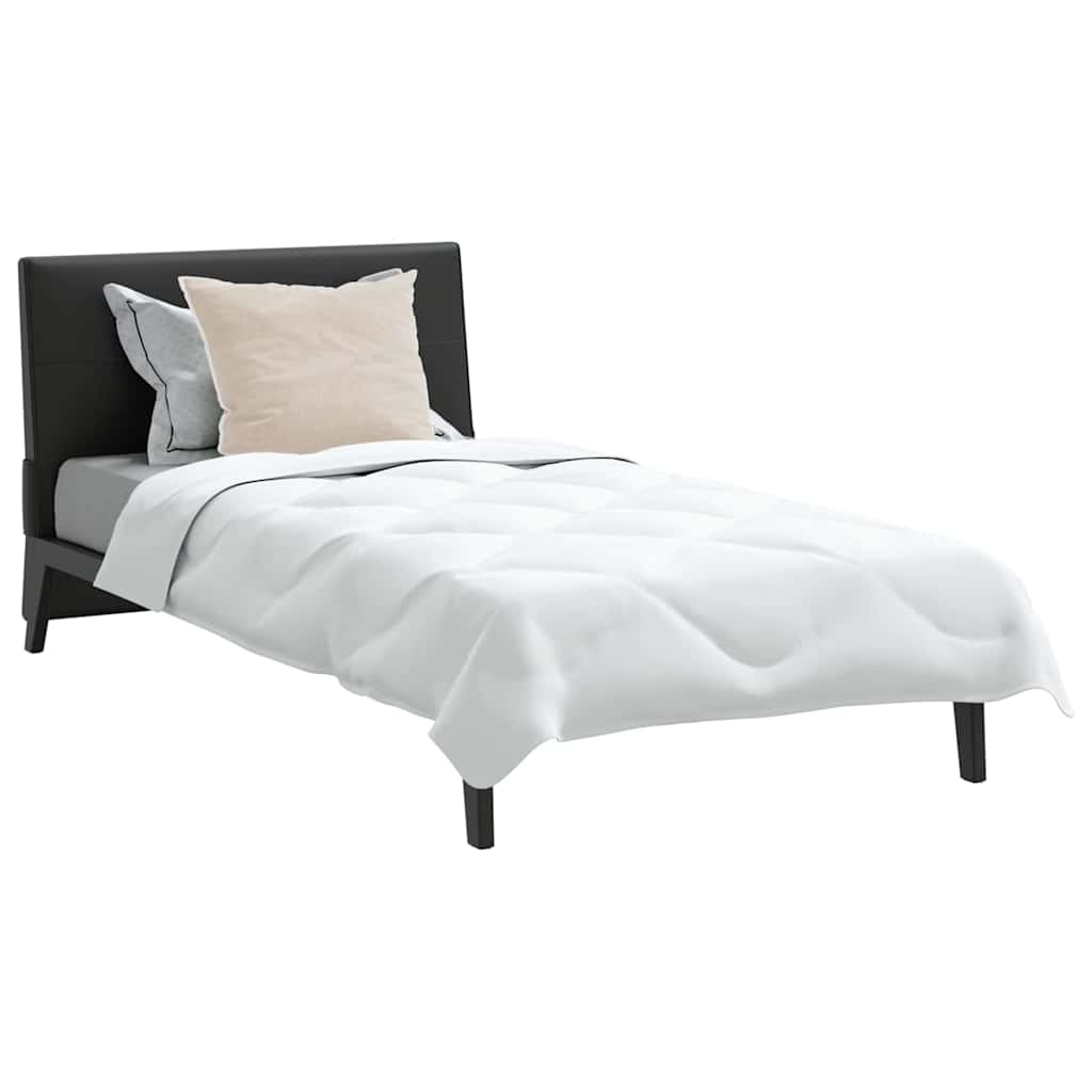 Steppbett mit Kissen 2 pcs Weiß 140 x 200 cm Mikrofaser