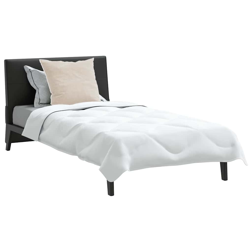 Steppbett mit Kissen 2 pcs Weiß 155 x 200 cm Mikrofaser