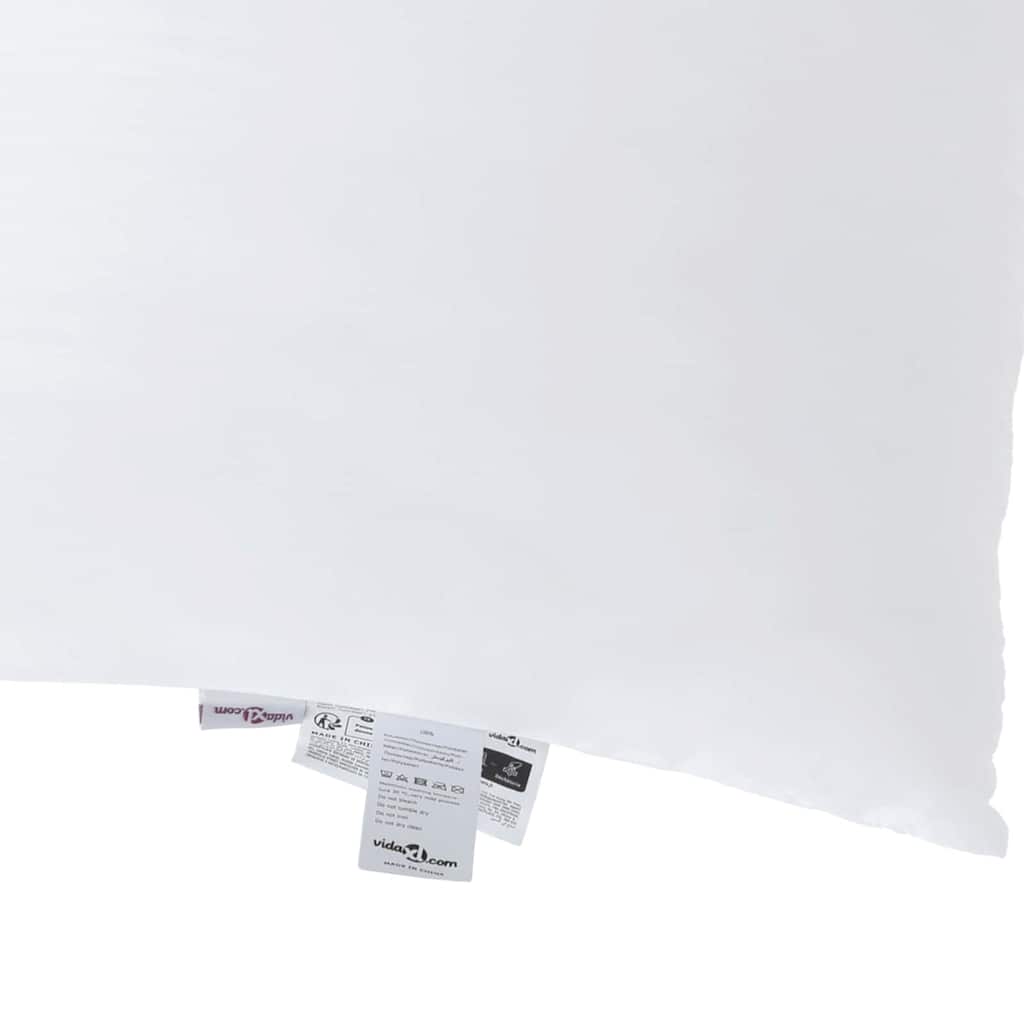 Sommer Bettdecke mit Kissen 2 pcs Weiß 155 x 220 cm Mikrofaser