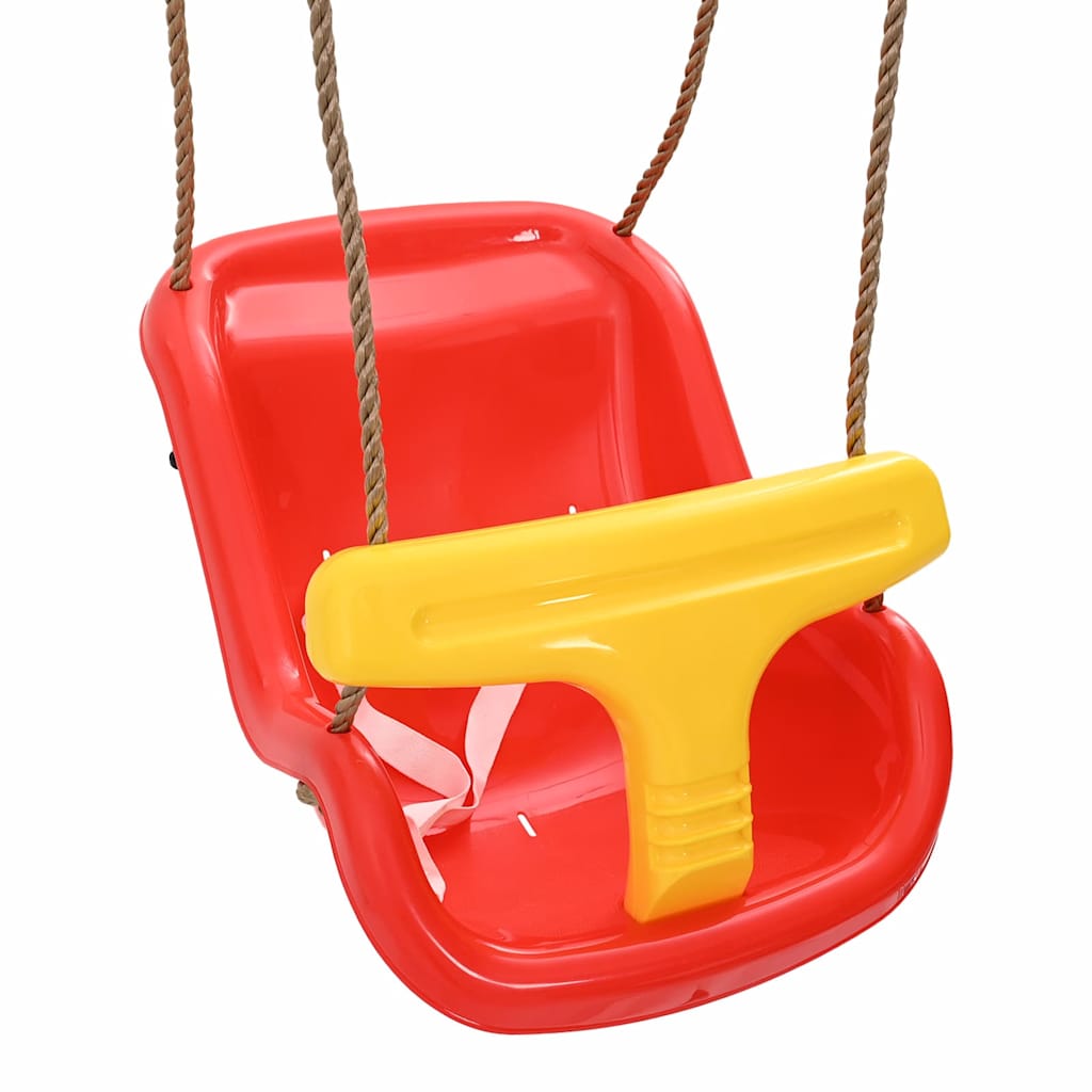 Babyschaukeln 2 pcs Rot 36 x 43 x 42 cm Plastik