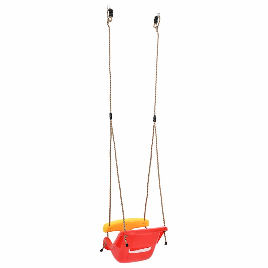 Babyschaukeln 2 pcs Rot 36 x 43 x 42 cm Plastik