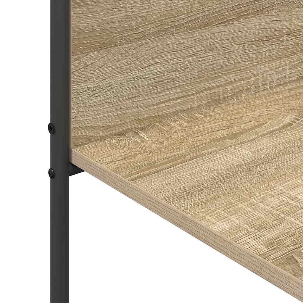 Kleiderständer mit Regal Braun 120 x 44 x 160 cm Holzwerkstoff