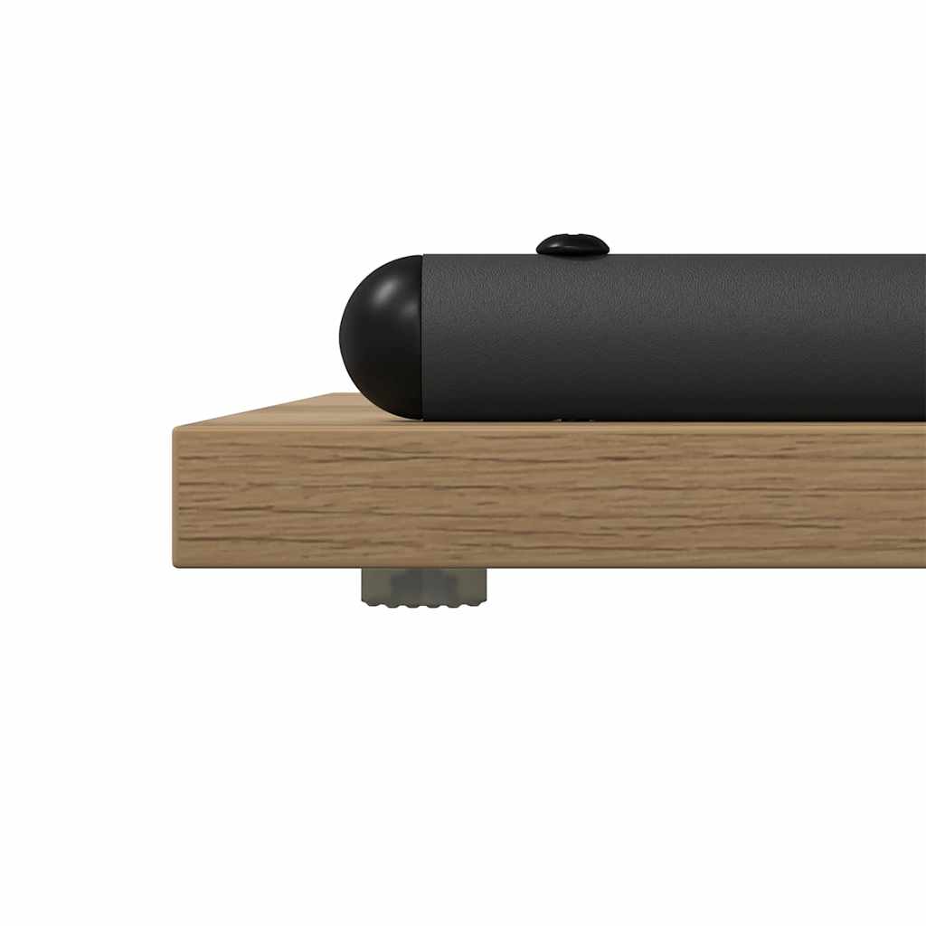 Konsolentisch mit Regal Eiche handwerklich 101 x 35 x 80,5 cm