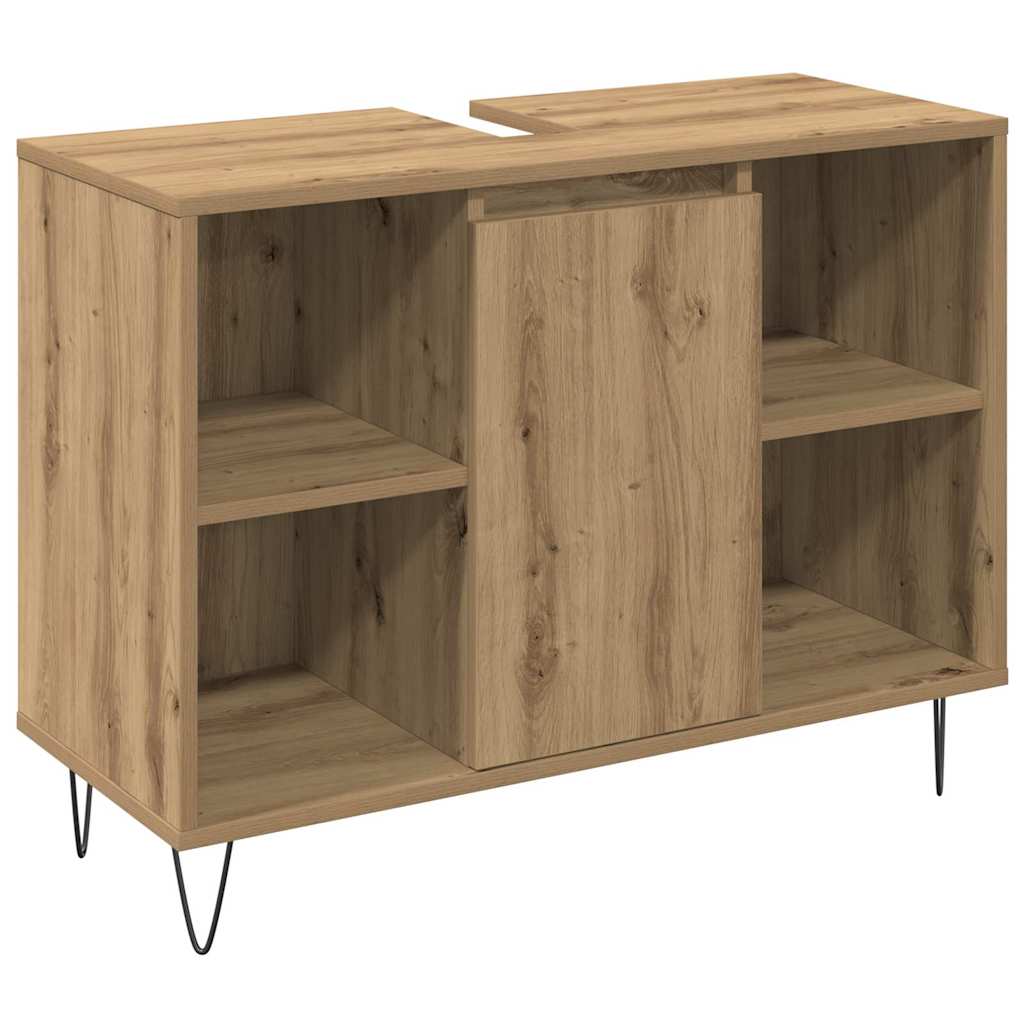 Badezimmer Möbel Set 3 pcs Artisan Eiche 30 x 30 x 180 cm
