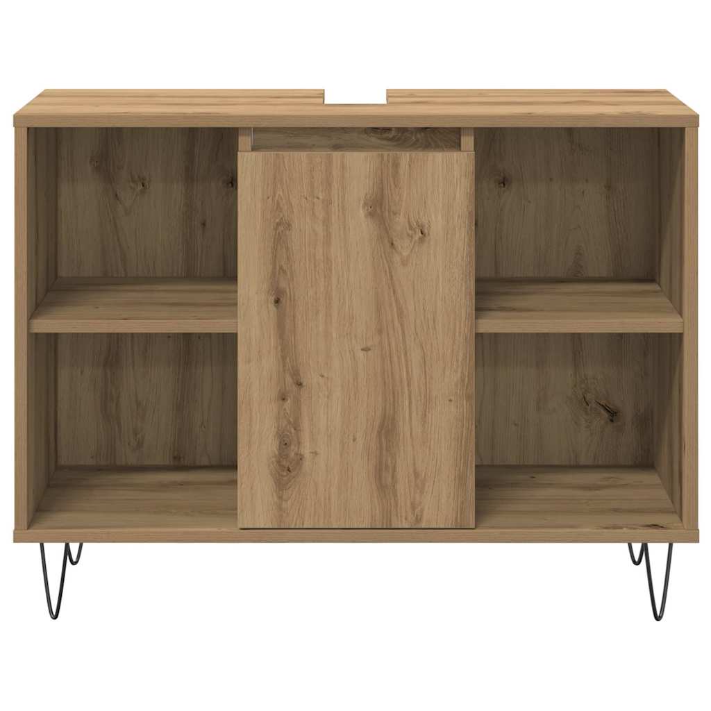 Badezimmer Möbel Set 3 pcs Artisan Eiche 30 x 30 x 180 cm