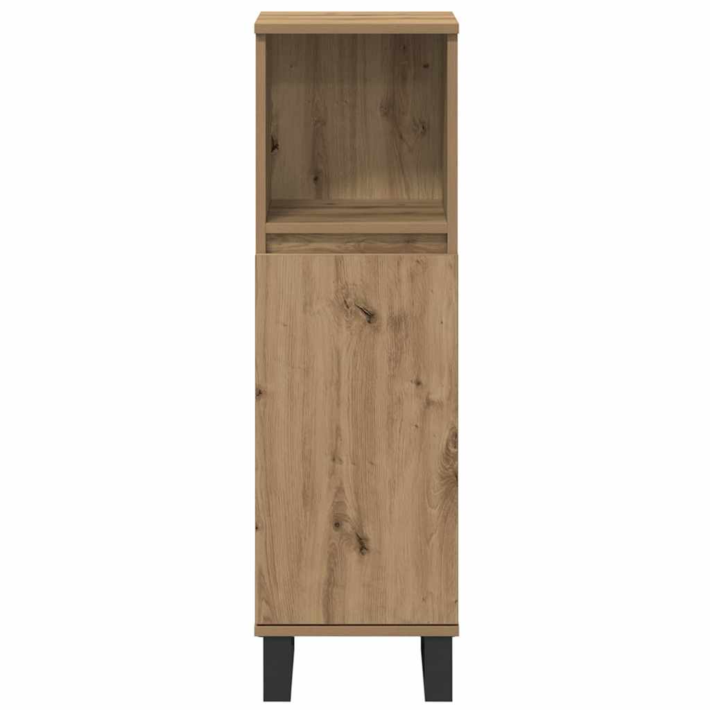 Badezimmermöbel Set 3 pcs Braun 30 x 30 x 180 cm Holzwerkstoff