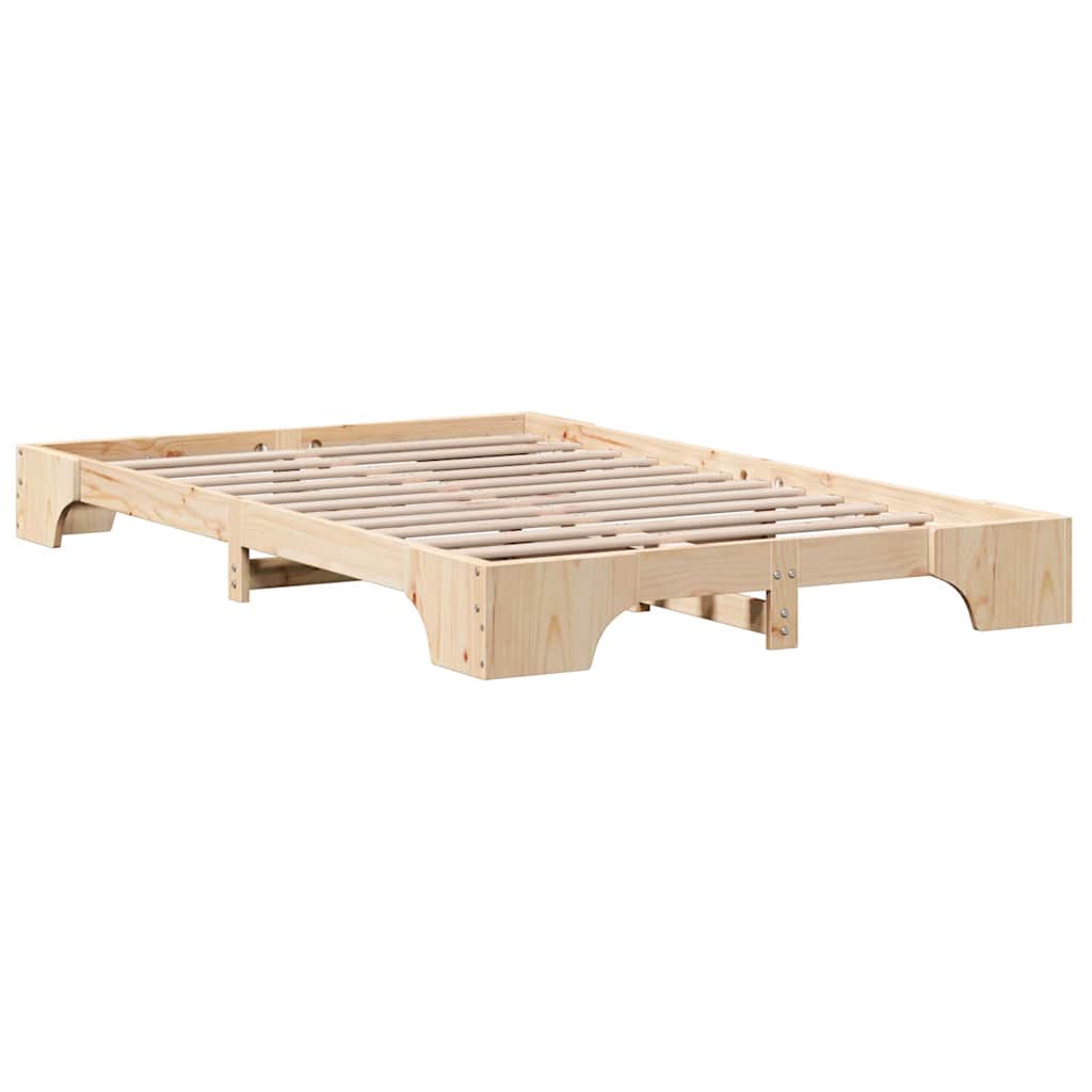 Bettgestell Massives Kiefernholz 197 x 142 x 17 cm