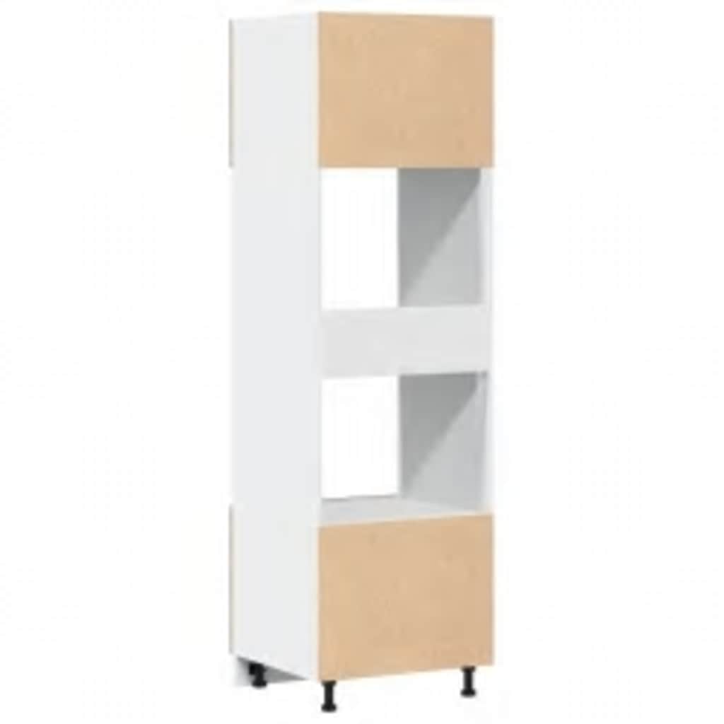 Mikrowellenschrank Lyon Altholz-Optik 60x57x207 cm Holzwerkstoff