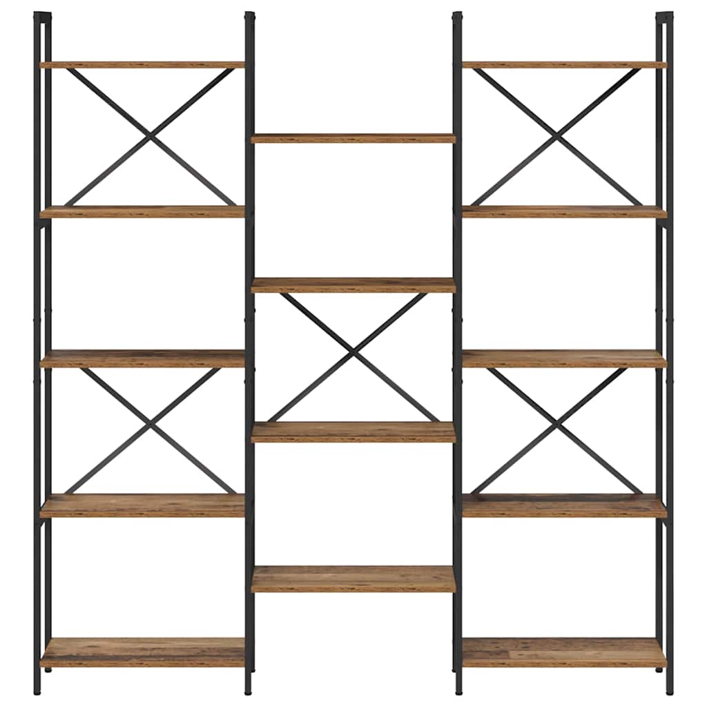 Regal Altholz 156 x 25 x 167.5 cm Holzwerkstoff