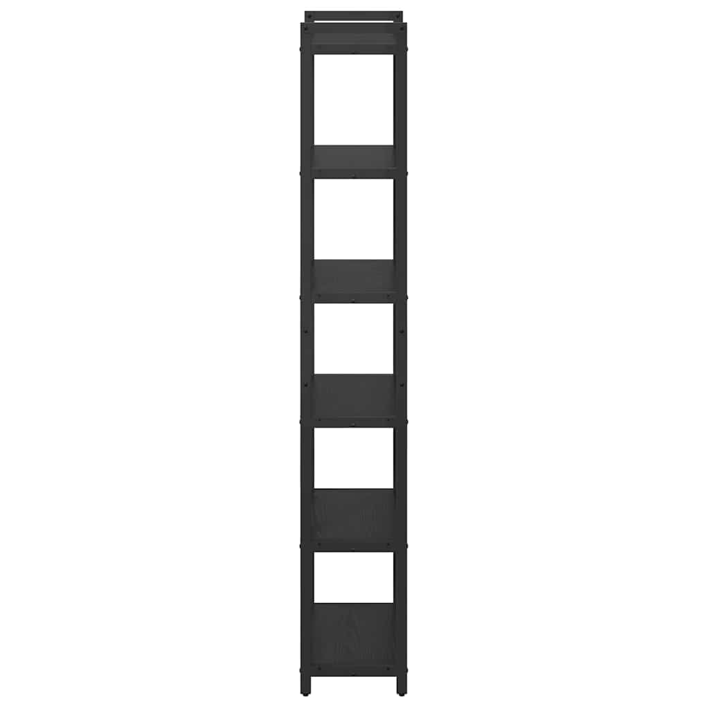 Bücherregal Schwarze Eiche 40 x 30 x 188 cm Holzwerkstoff