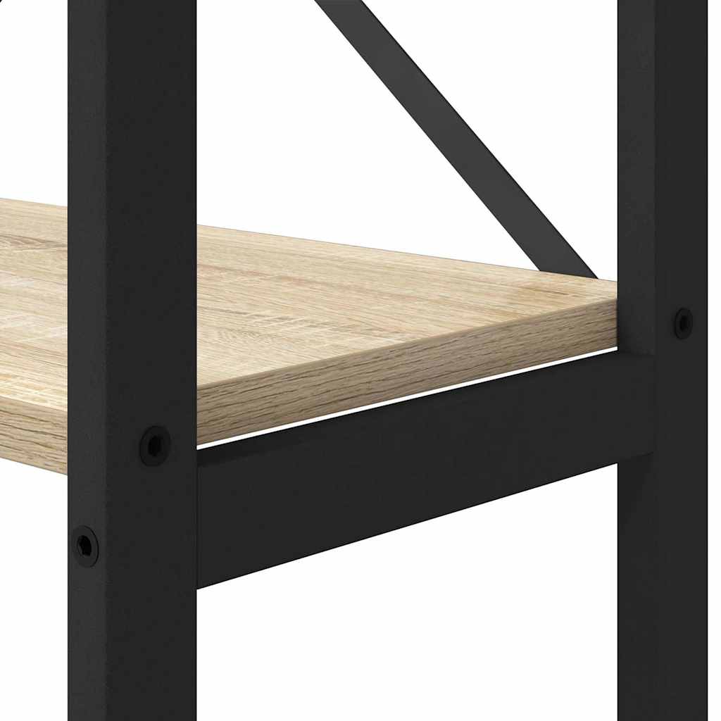 Bücherregal Sonoma Eiche 40 x 30 x 188 cm Holzwerkstoff