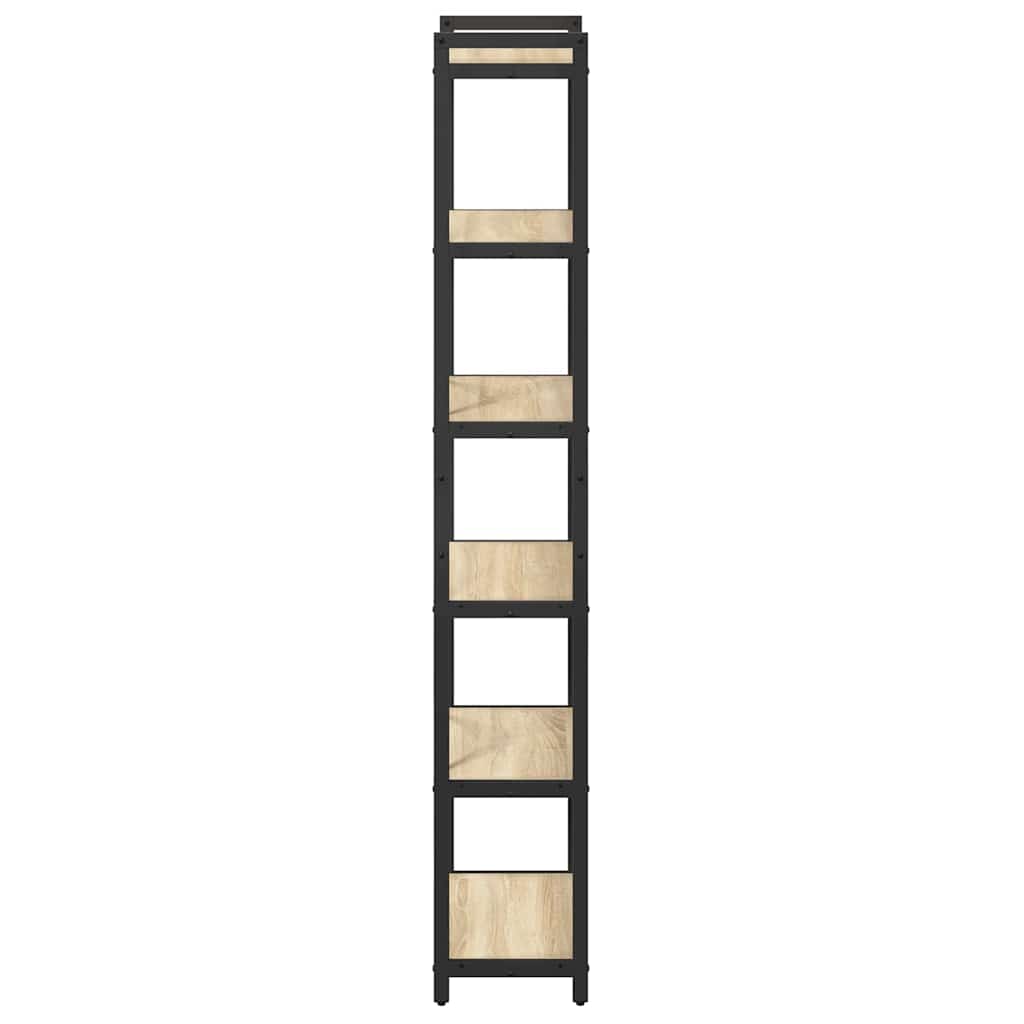 Bücherregal Sonoma Eiche 40 x 30 x 188 cm Holzwerkstoff