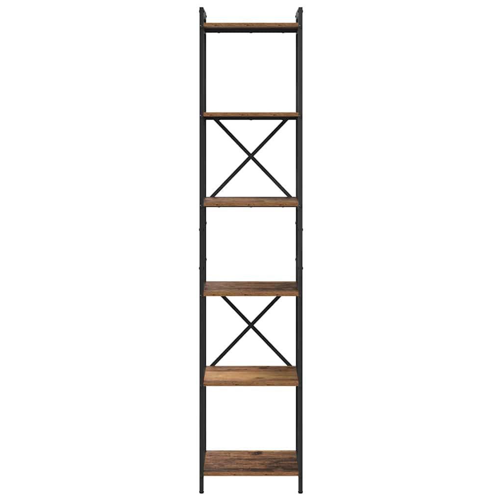 Bücherregal Altholz 40 x 30 x 188 cm Holzwerkstoff