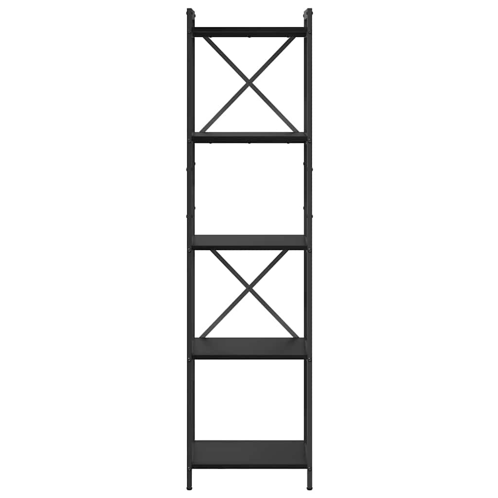 Bücherregal Schwarze Eiche 40 x 30 x 153 cm Holzwerkstoff