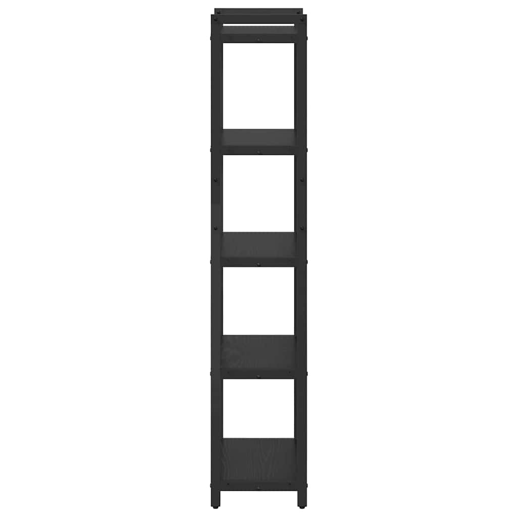 Bücherregal Schwarze Eiche 40 x 30 x 153 cm Holzwerkstoff