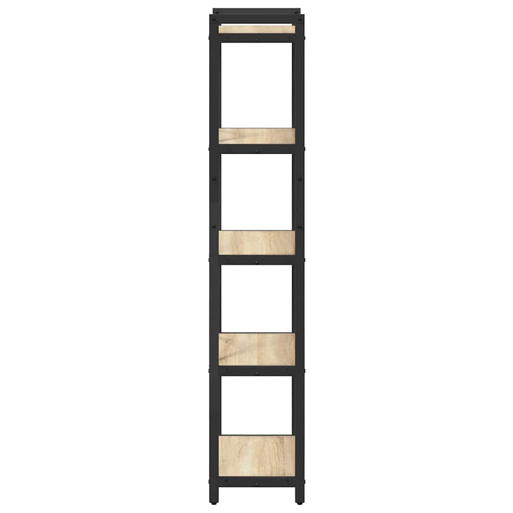 Bücherregal Sonoma Eiche 40 x 30 x 153 cm Holzwerkstoff