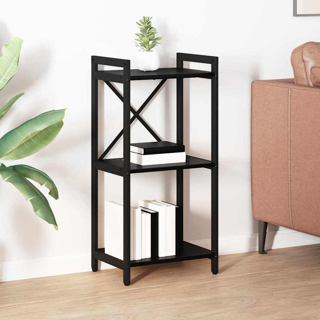 Bücherregal Schwarze Eiche 40 x 30 x 83 cm Holzwerkstoff