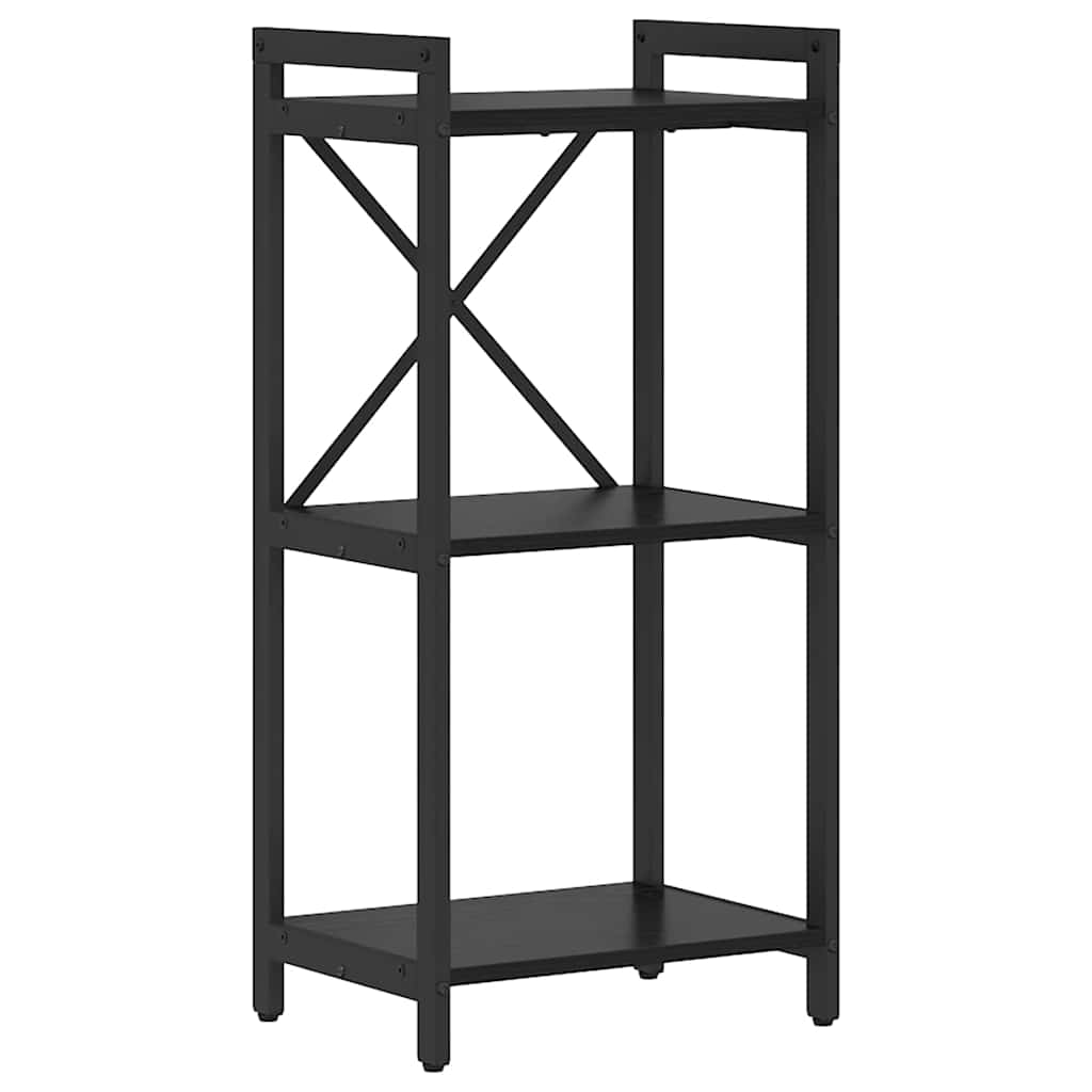 Bücherregal Schwarze Eiche 40 x 30 x 83 cm Holzwerkstoff